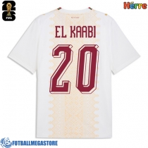 Fotballdrakt Herre Marokko Ayoub El Kaabi #20 Bortedrakt VM 2026 Kortermet